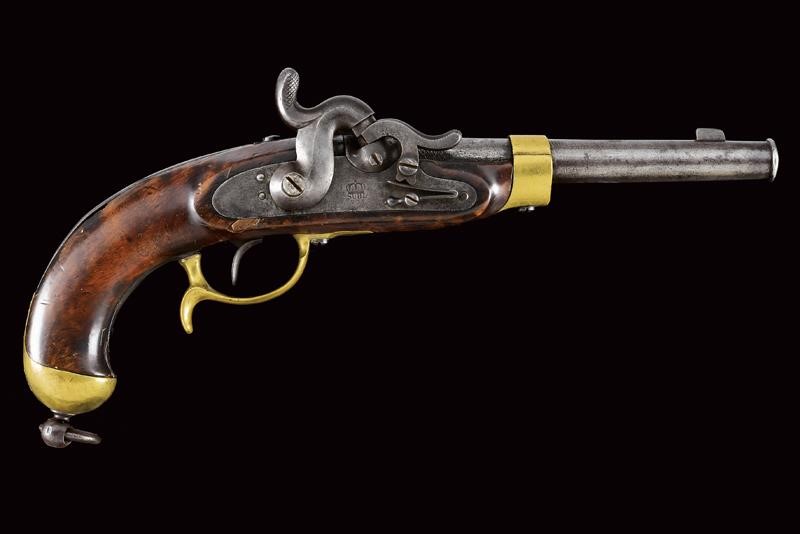 Pistola a luminello da cavalleria, Suhl, 1851