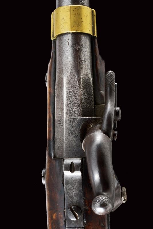 Pistola a luminello da cavalleria, Suhl, 1851