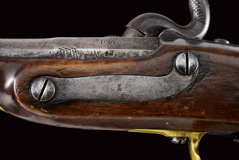 Pistola a luminello da cavalleria, Suhl, 1851