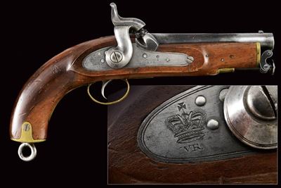 Pistola a luminello Tower 'Sea Service', Inghilterra, 1855, calibro 14 mm