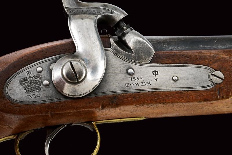 Pistola a luminello Tower 'Sea Service', Inghilterra, 1855, calibro 14 mm