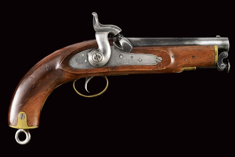 Pistola a luminello Tower 'Sea Service', Inghilterra, 1855, calibro 14 mm