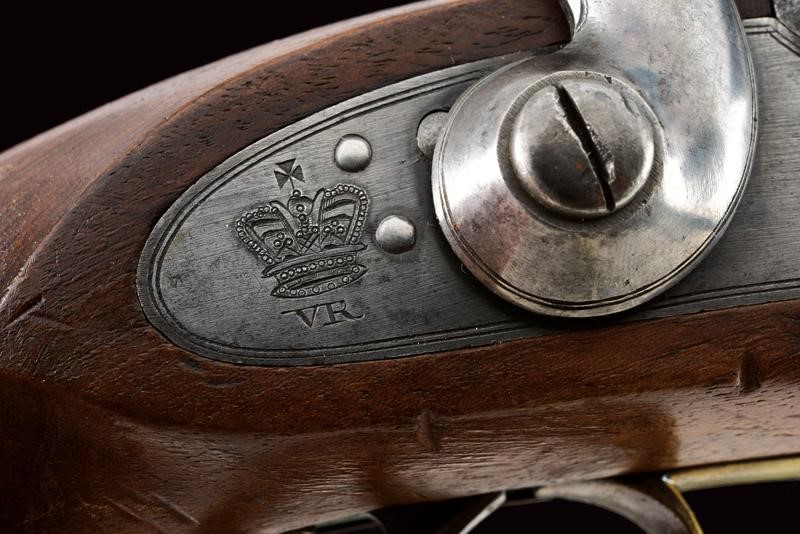 Pistola a luminello Tower 'Sea Service', Inghilterra, 1855, calibro 14 mm