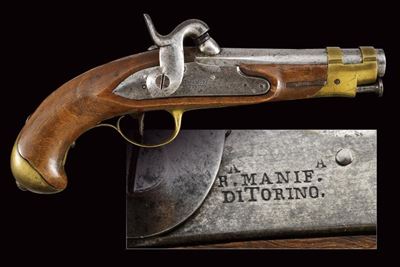 Pistola da Carabinieri Reali, Modello 1844, Regno di Sardegna