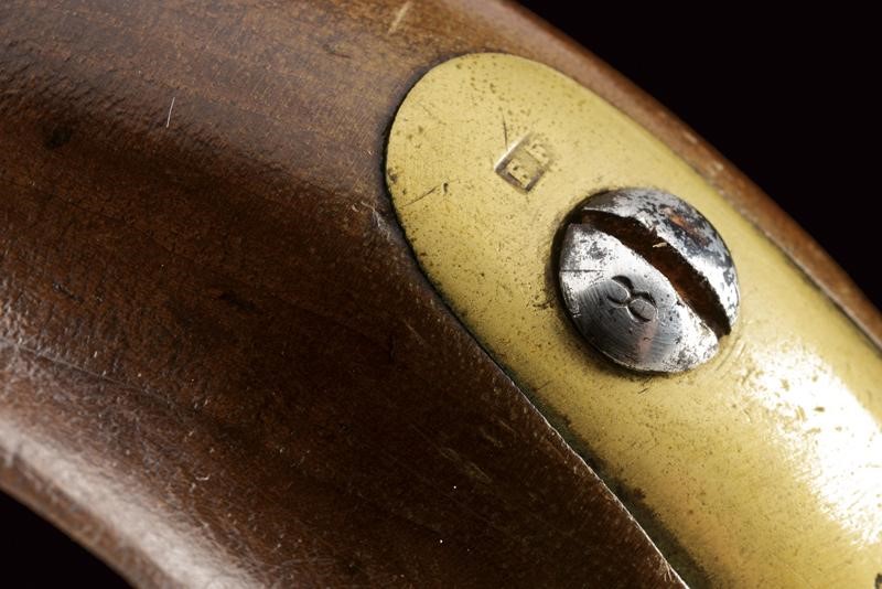 Pistola a luminello da Carabiniere, modello 1847, Torino, cal. 15 mm