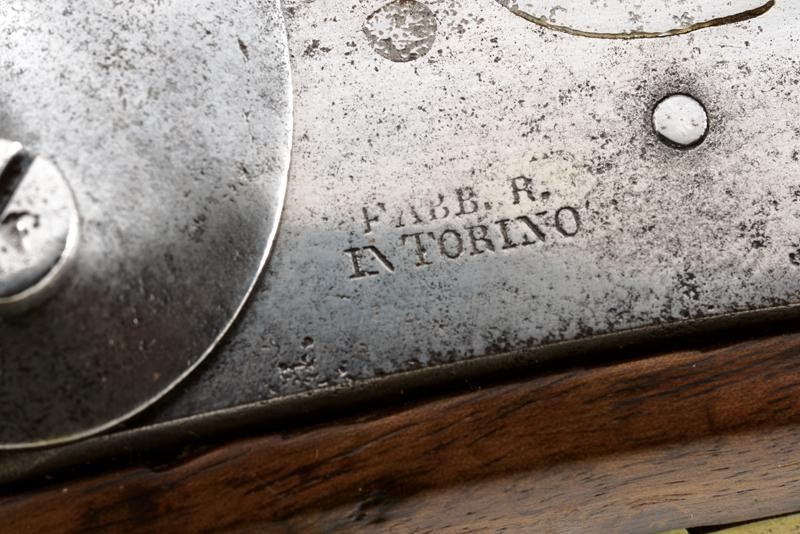 Pistola a luminello da marina, Torino, 1847, cal. 17 mm