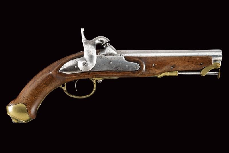 Pistola a luminello da marina, Torino, 1847, cal. 17 mm