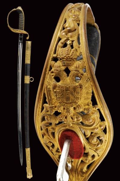Sciabola da funzionario, Modello 1889, Austria