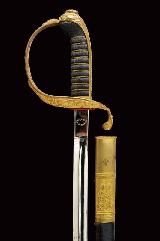 Sciabola da funzionario, Modello 1889, Austria