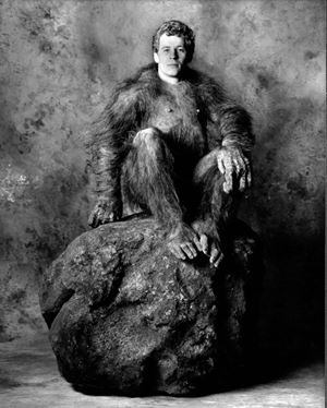 Peter Elliot, who takes the role of the ape Silverbeard, dal film &quot;Greystoke: la leggenda di Tarzan&quot;