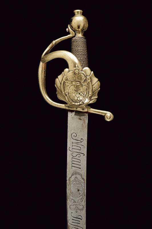 Sciabola 'Nassau Infanterie', Francia