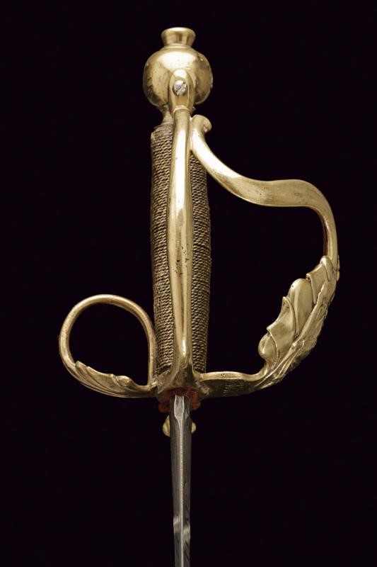 Sciabola 'Nassau Infanterie', Francia