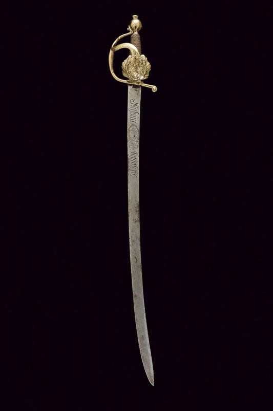 Sciabola 'Nassau Infanterie', Francia