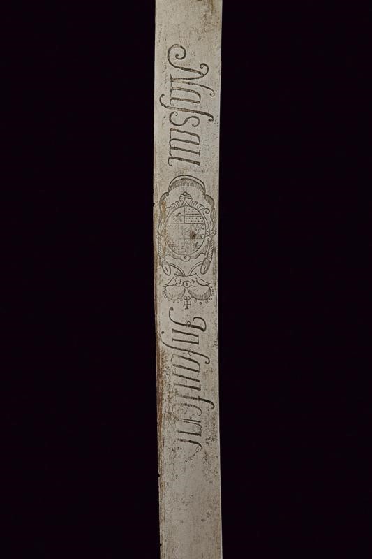 Sciabola 'Nassau Infanterie', Francia