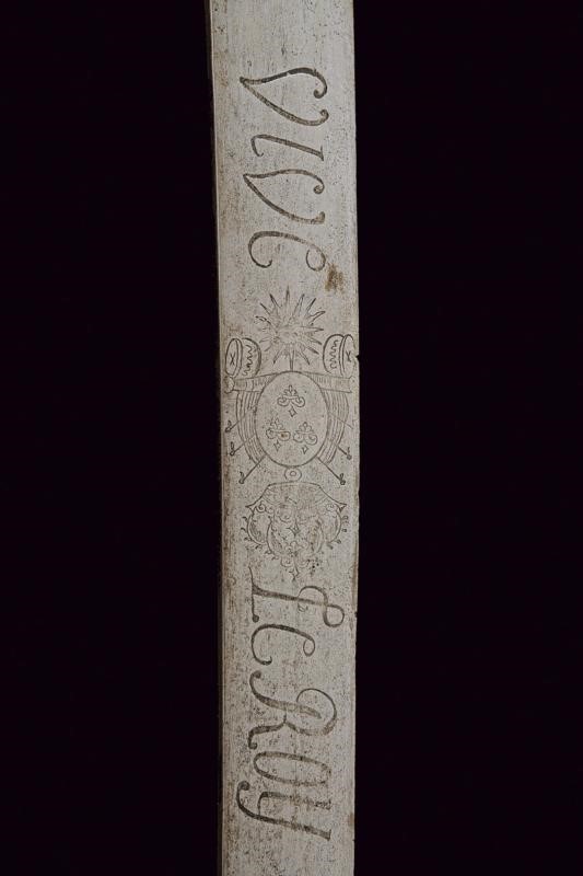 Sciabola 'Nassau Infanterie', Francia