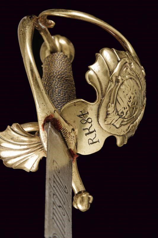 Sciabola 'Nassau Infanterie', Francia