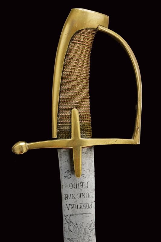 Sciabola da ussaro del Principato di Ansbach e Bayreuth, 1757-1791