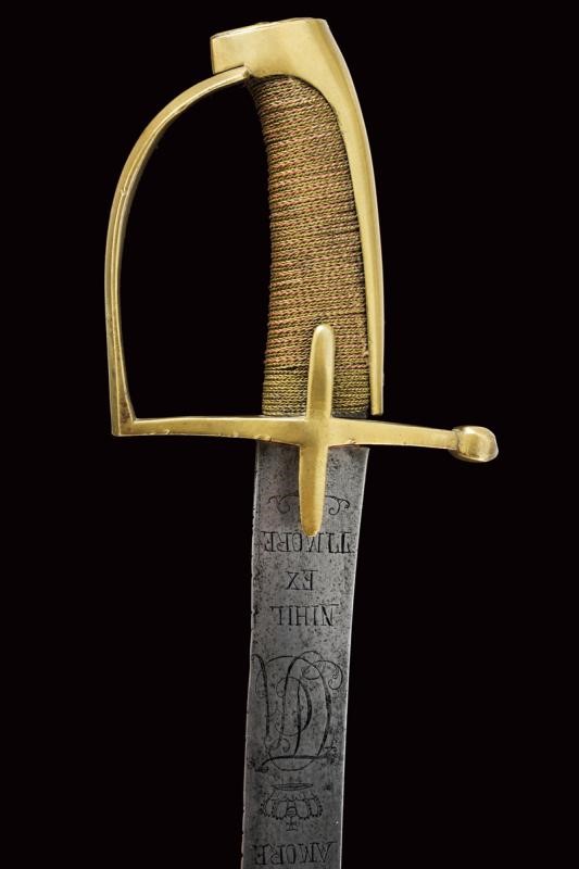 Sciabola da ussaro del Principato di Ansbach e Bayreuth, 1757-1791