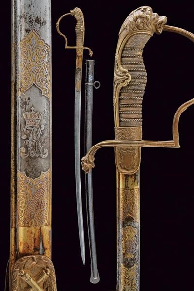 Sciabola da ufficiale d'artiglieria, Sassonia