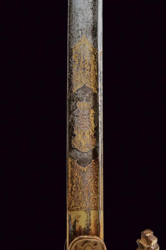 Sciabola da ufficiale d'artiglieria, Sassonia