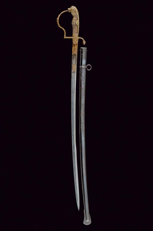 Sciabola da ufficiale d'artiglieria, Sassonia