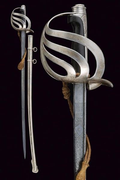 Sciabola da ufficiale di cavalleria mod. 1873, Regno d'Italia
