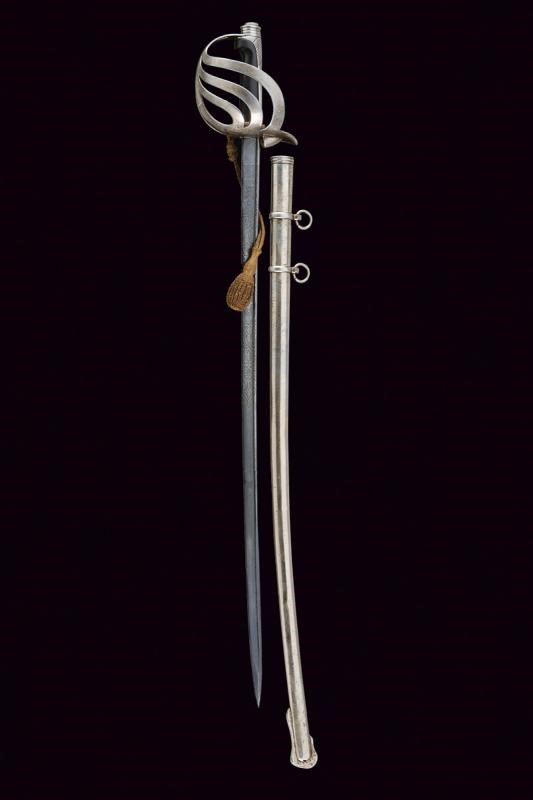 Sciabola da ufficiale di cavalleria mod. 1873, Regno d'Italia