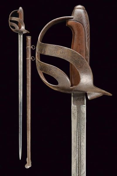 Sciabola da artiglieria a cavallo, Mod. 1888, Regno d'Italia
