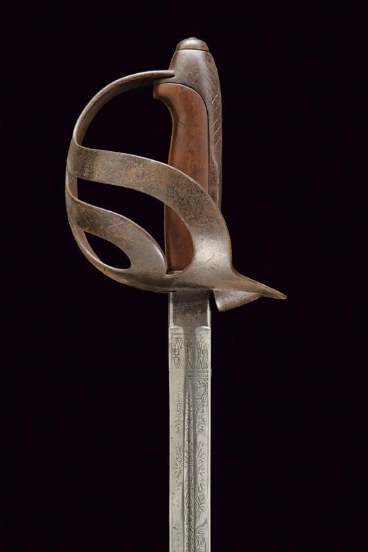 Sciabola da artiglieria a cavallo, Mod. 1888, Regno d'Italia