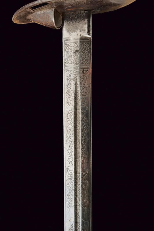 Sciabola da artiglieria a cavallo, Mod. 1888, Regno d'Italia