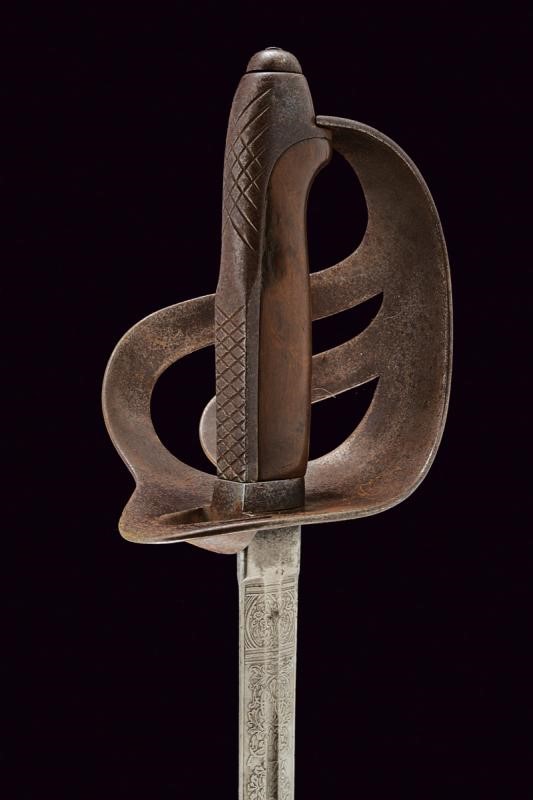 Sciabola da artiglieria a cavallo, Mod. 1888, Regno d'Italia