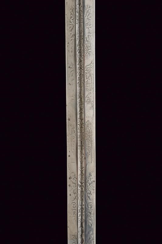 Sciabola da artiglieria a cavallo, Mod. 1888, Regno d'Italia