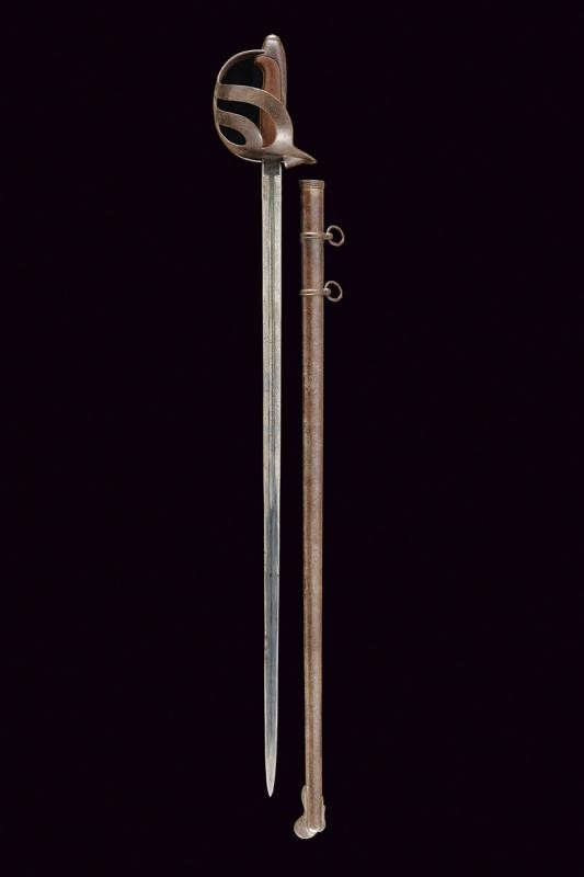 Sciabola da artiglieria a cavallo, Mod. 1888, Regno d'Italia