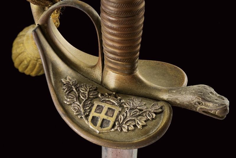 Spada 'Albertina' per ufficiali del Corpo Sanitario, Mod. 1833, Regno d'Italia
