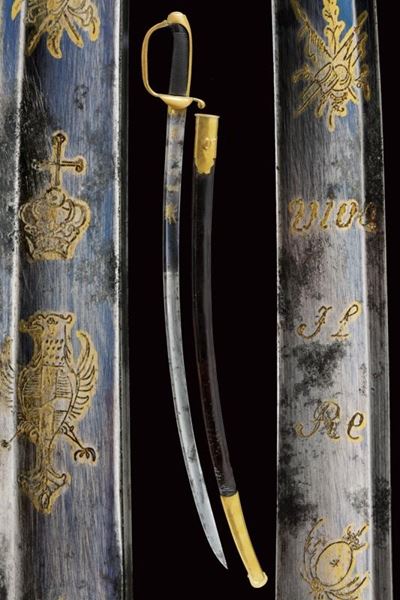 Sciabola da ufficiale di fanteria Mod. 1819, Regno di Sardegna
