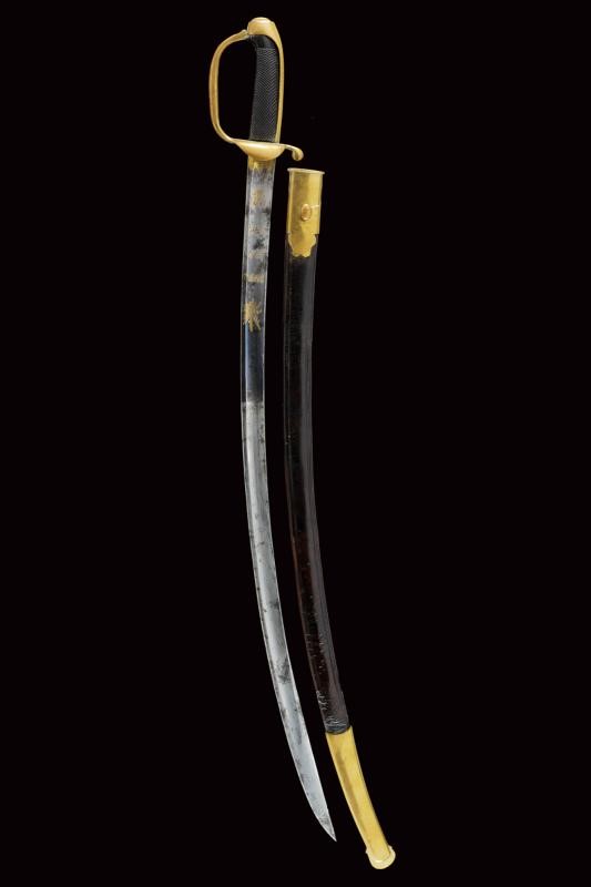Sciabola da ufficiale di fanteria Mod. 1819, Regno di Sardegna
