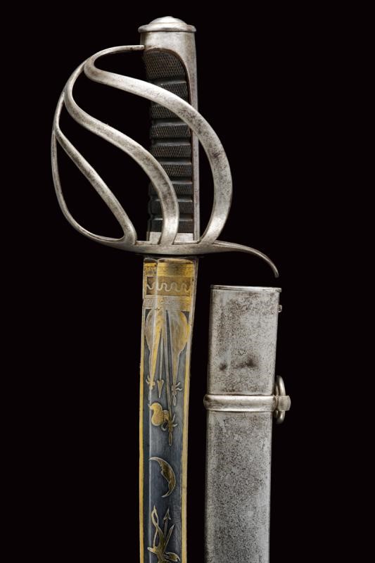 Sciabola da ufficiale, Regno di Sardegna, 1830