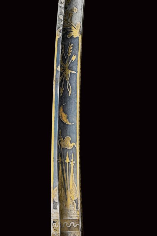 Sciabola da ufficiale, Regno di Sardegna, 1830