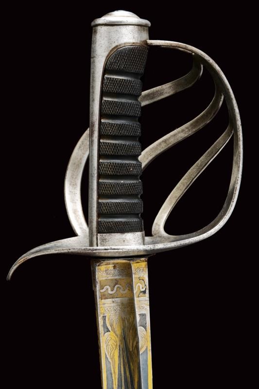 Sciabola da ufficiale, Regno di Sardegna, 1830