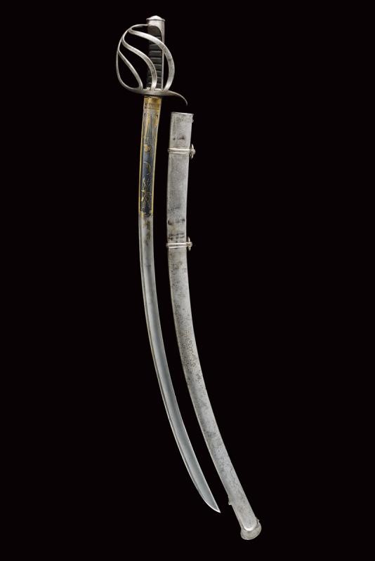 Sciabola da ufficiale, Regno di Sardegna, 1830