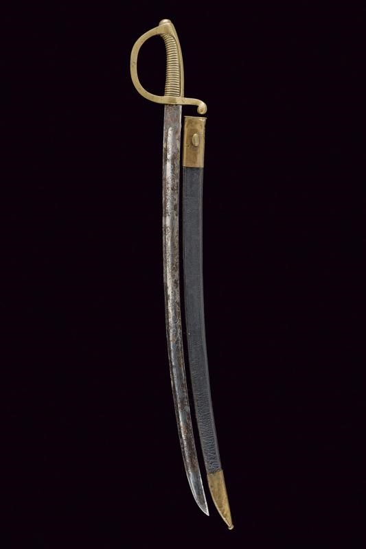 Sciabola da sottufficiale di fanteria, Regno delle Due Sicilie, 1838
