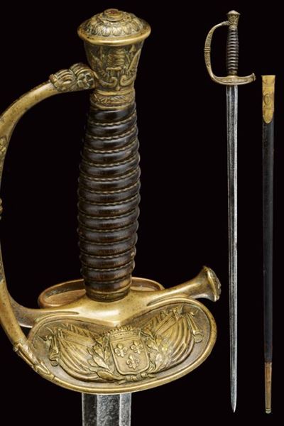 Spada da ufficiale superiore, Regno delle Due Sicilie, modello 1850