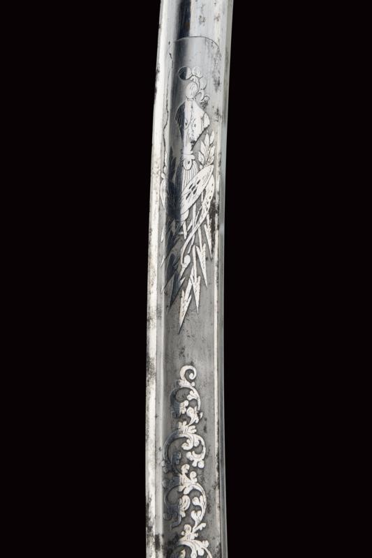 Sciabola da ufficiale, Mod. 1829 - Regno delle Due Sicilie
