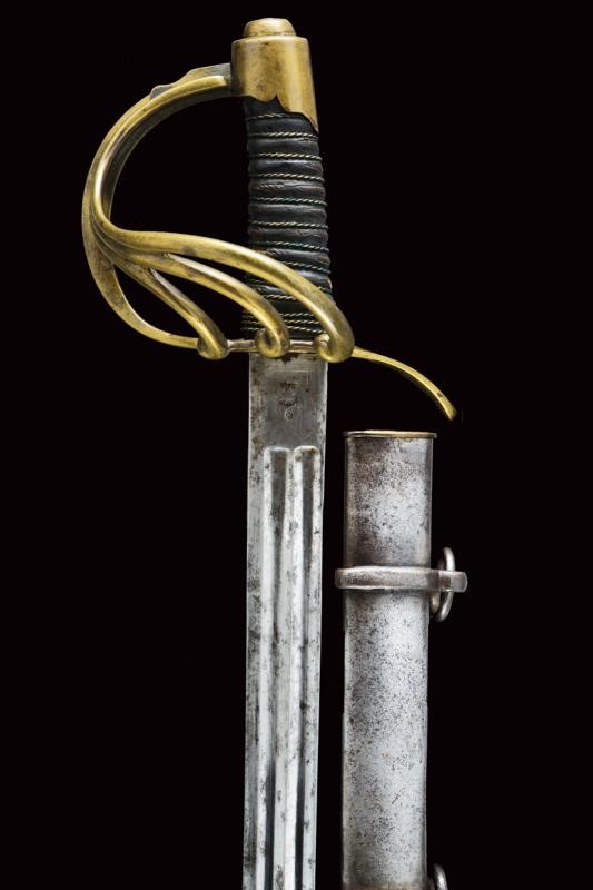 Spada della Gendarmeria Reale a Cavallo, Regno delle Due Sicilie, 1843
