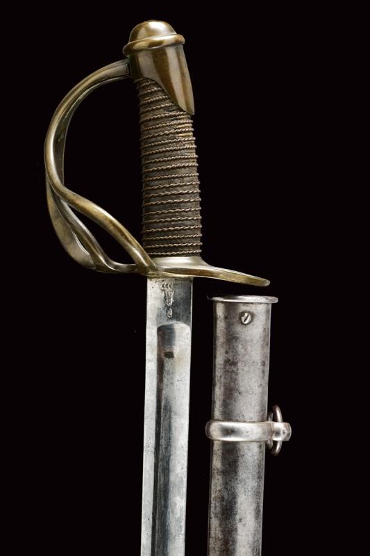 Sciabola della cavalleria pesante, Regno delle Due Sicilie, 1837