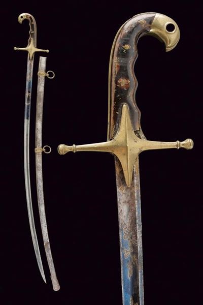 Sciabola da ufficiale alla mamelucca, Italia meridionale