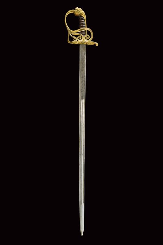 Spada da generale della Guardia Civica Pontificia, Stato Pontificio
