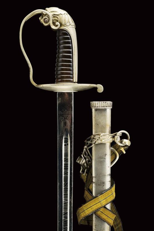 Spada da ufficiale subalterno della Guardia Civica Mod. 1847, Stato Città del Vaticano