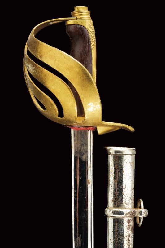 Sciabola da ufficiale della Guardia Nobile, epoca Papa Leone XIII, Stato Città del Vaticano
