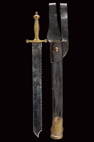 Daga a sega da zappatori e pontieri del genio, Mod. 1833, Regno di Sardegna